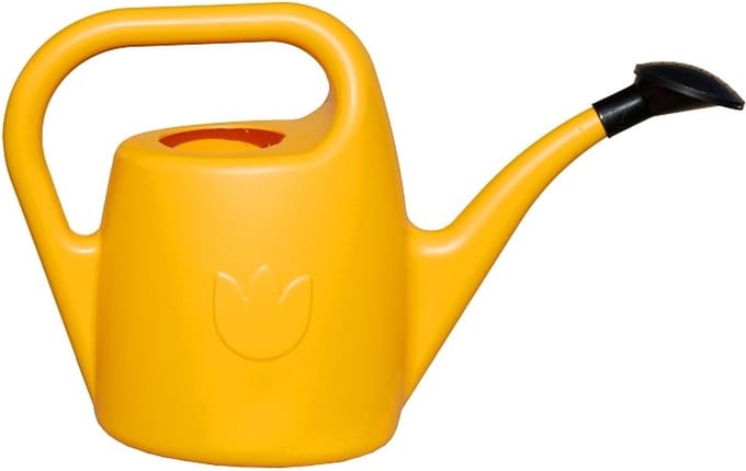 Gieter Eva kunststof 2 liter met sproeikop oranje