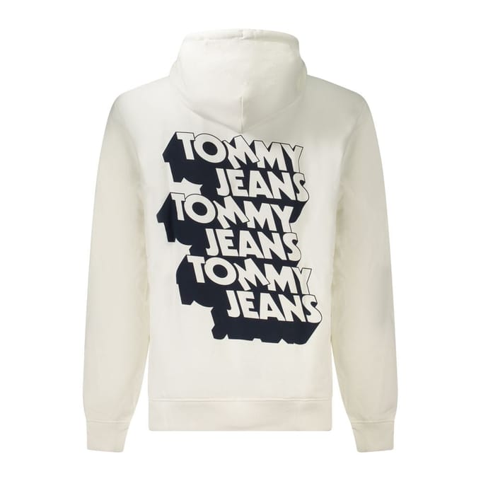 Tommy Hilfiger Witte Katoenen Mannen Sweatshirt