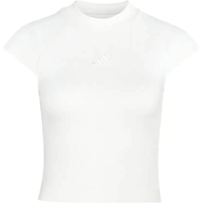 Geribd dames-T-shirt adidas Small Logo
