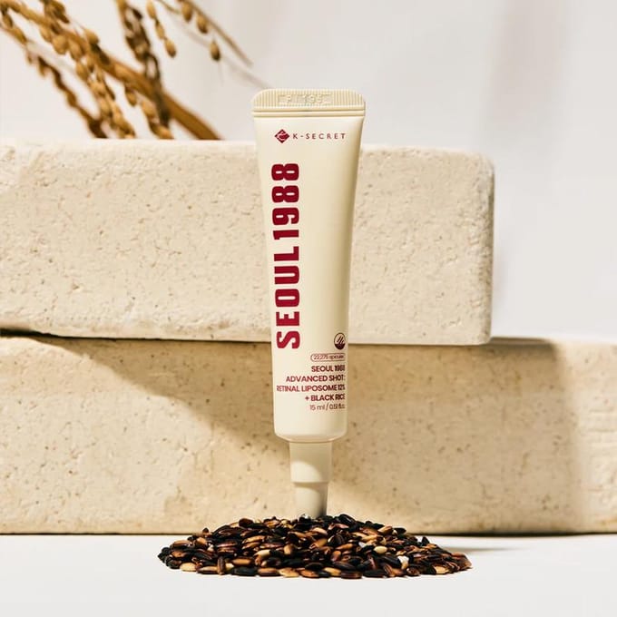 [K-SECRET] Seoul 1988 Geavanceerde Shot: Retinal Liposoom 12% + Zwarte Rijst 15ml white