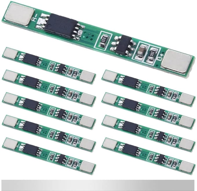 Batterij Bescherming - Lithium Module - Energie Management - Meervoudige Beveiliging - 10 Stuks - Groen