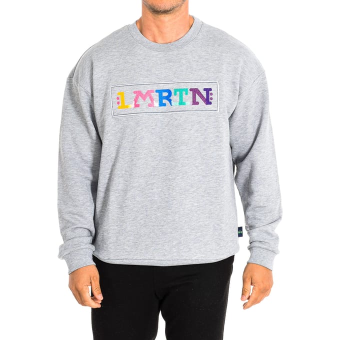 Heren sweatshirt met lange mouwen en ronde hals TMF304-FP538