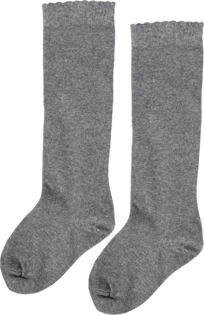 iN ControL 2pack Kniekousen - Grey Melange 27/30