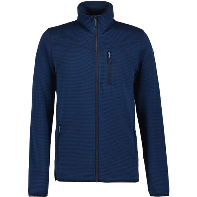 ICEPEAK - Berthold - Fleece sweater met rits heren - Blauw