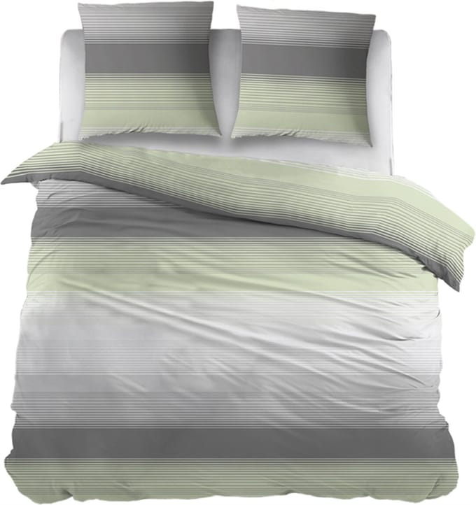 Snoozing Poires Dekbedovertrek - Extra breed - 260x200/220 cm - Groen