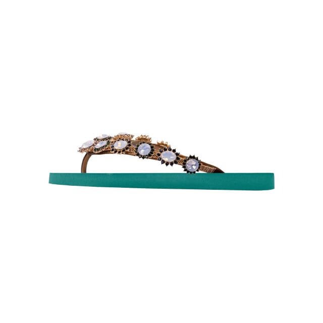 Uzurii | Teenslippers | Dames | Bosgroen | Maat 39/40