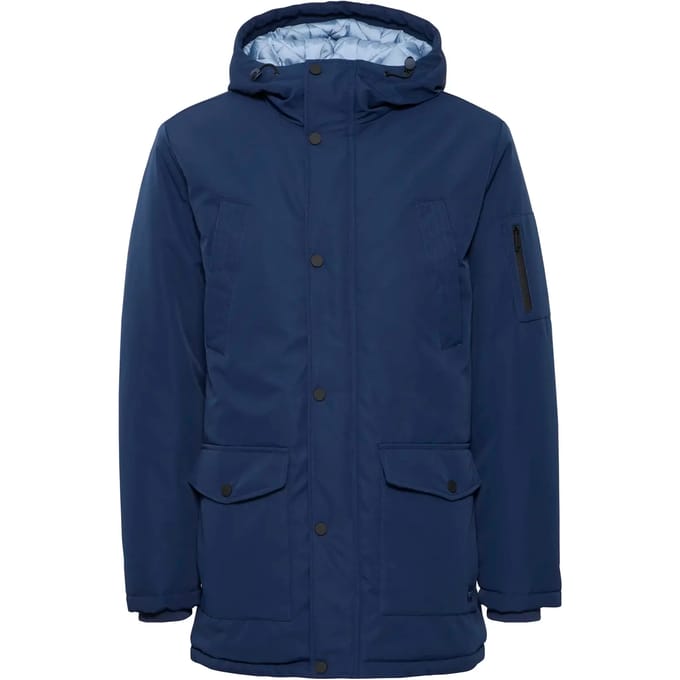 Waterproof jack met capuchon, knopen en zak Blend