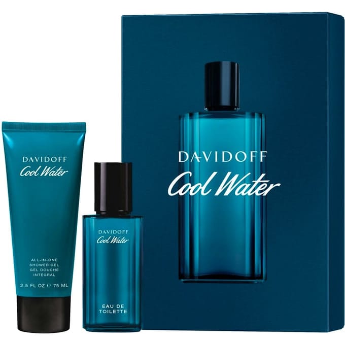 Davidoff Cool Water Eau de Toilette Cadeau Set voor Mannen - 115 ml