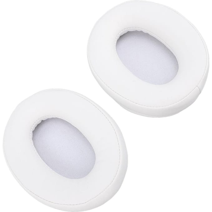 2 Stuks Vervangende Oorkussens van Eiwitleer Oorkussens van Memoryschuim met Hoge Dichtheid voor Cloud Alpha Flight Core Stinger 2 wit