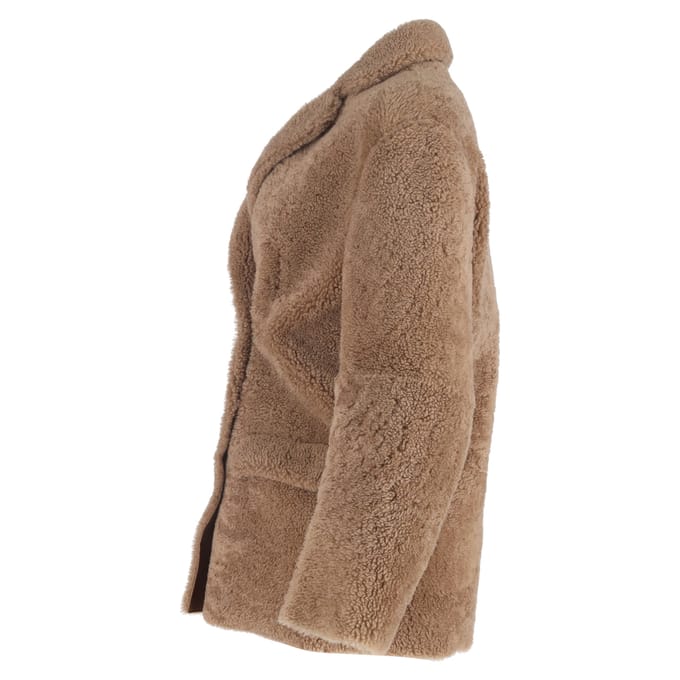 Joseph Shearling Jas in Bruin Lamsleer