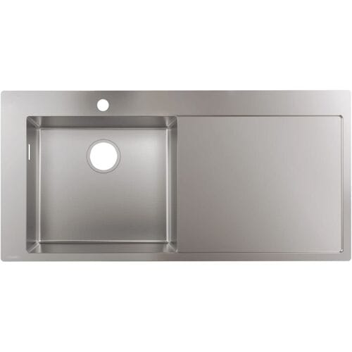 Hansgrohe S716-F450 built-in sink 450 with drainboard right 43331800