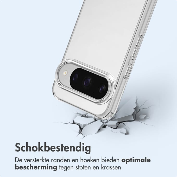 imoshion Hoesje - Geschikt voor Google Pixel 10 / 10 Pro - Protective Backcover - Transparant