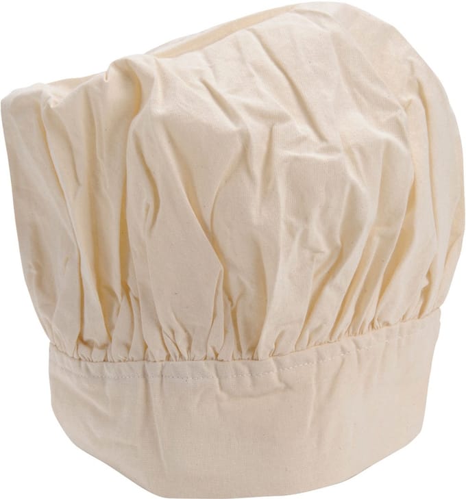 GOKI Koksmuts - Fairtrade Katoen - Om Zelf In Te Kleuren - Diam.56Cm