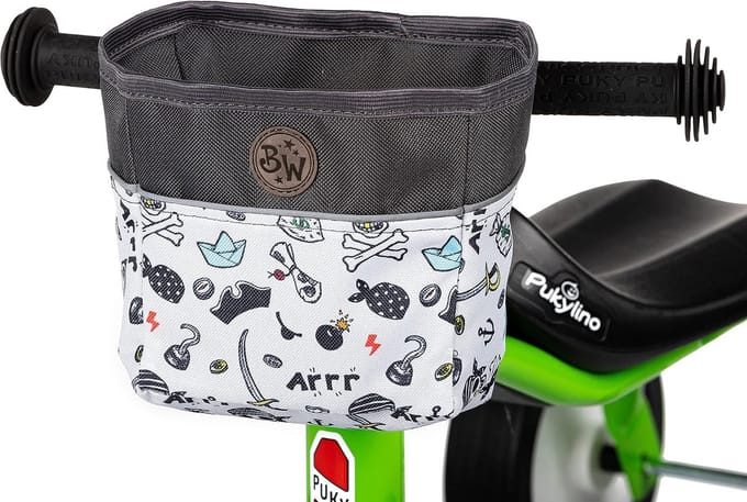 Open Stuurtas - Kinderfiets Tas - Loopfiets Accessoire - Waterafstotend Slijtvast - 15x13x8cm - Model 27