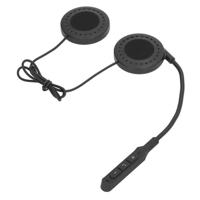 Motorhelm Bluetooth Headset Waterdicht Handvrij Muziek Oproepbediening Bluetooth 5.0 black