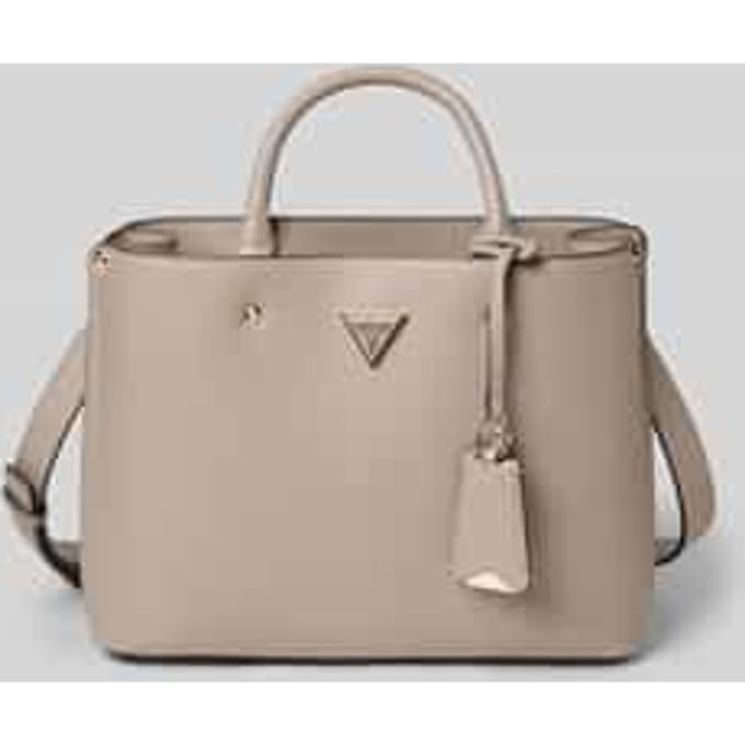 GUESS schoudertas Meridian II Girlfriend Satchel Dark Taupe