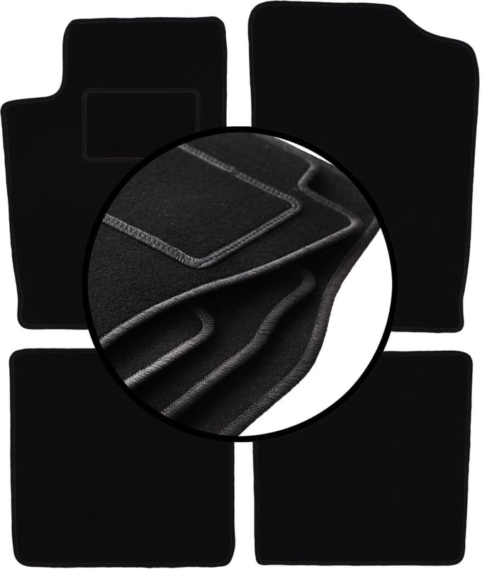 Complete set veloursmatten voor: Citroen Xsara break, stationwagen, hatchback (1997-2006)