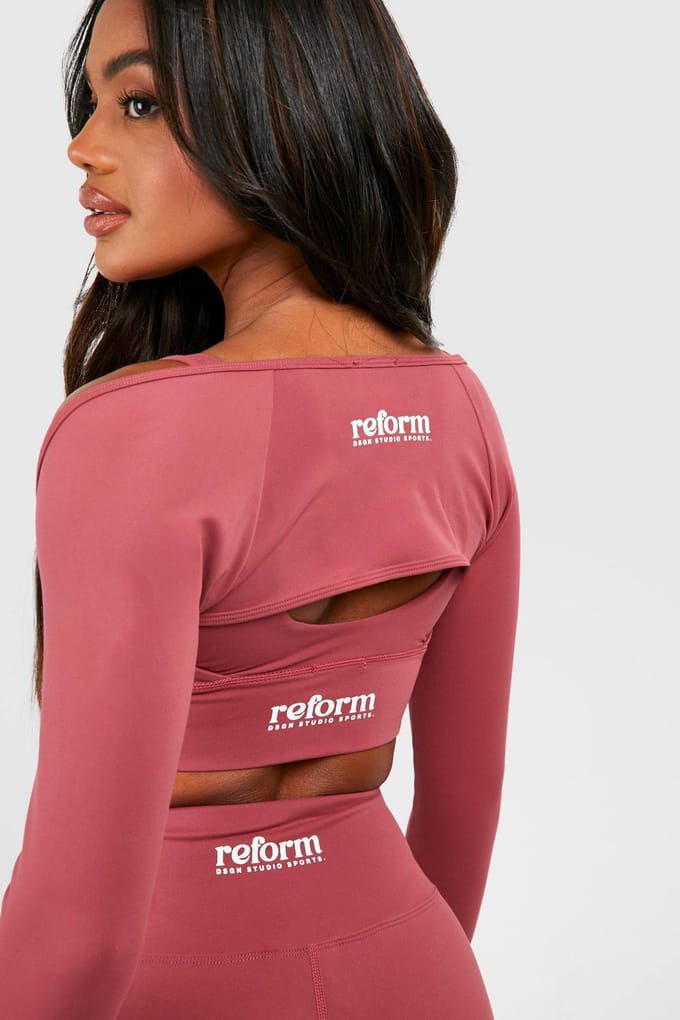 boohoo Dames Premium Sculpt Reform Bolero | Roos | Maat: Small