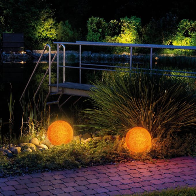 Heitronic Decoratielamp Mundan 40 cm terracotta