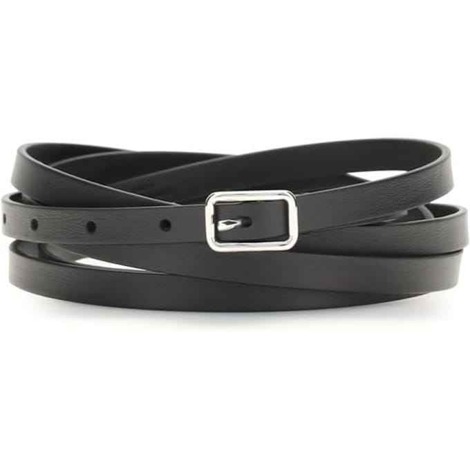 Givenchy Zwarte Kalfsleren Bos Taurus Riem