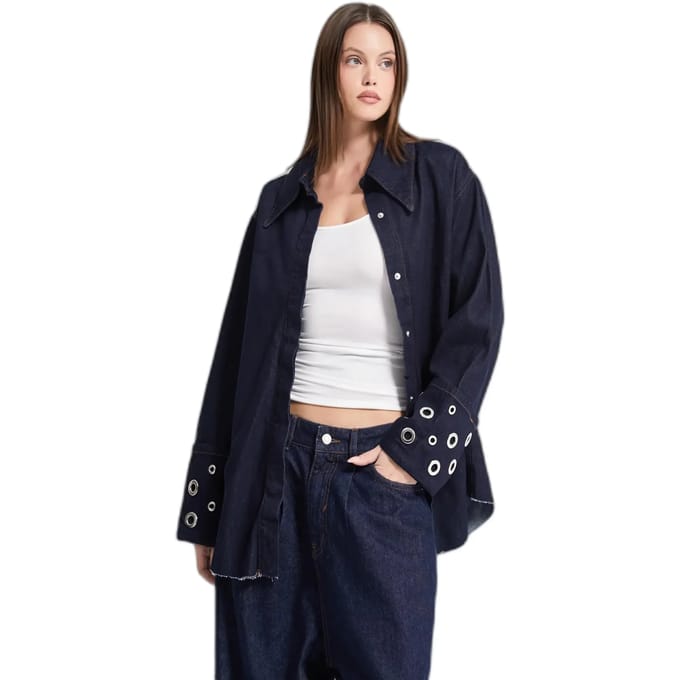 It's Basic - Straight Denim Shirt