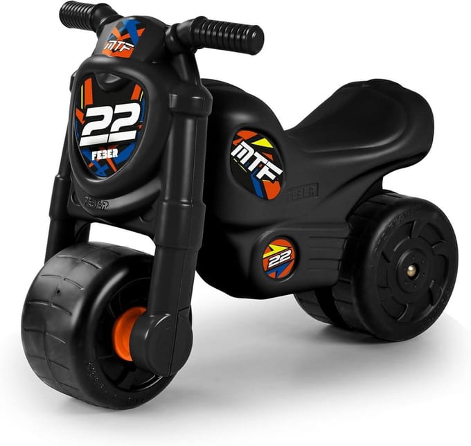 Loopmotor voor Kinderen - Loopfiets Peuter - Buiten Spelen - Brede Stabiele Wielen - 62 cm - Multicolor