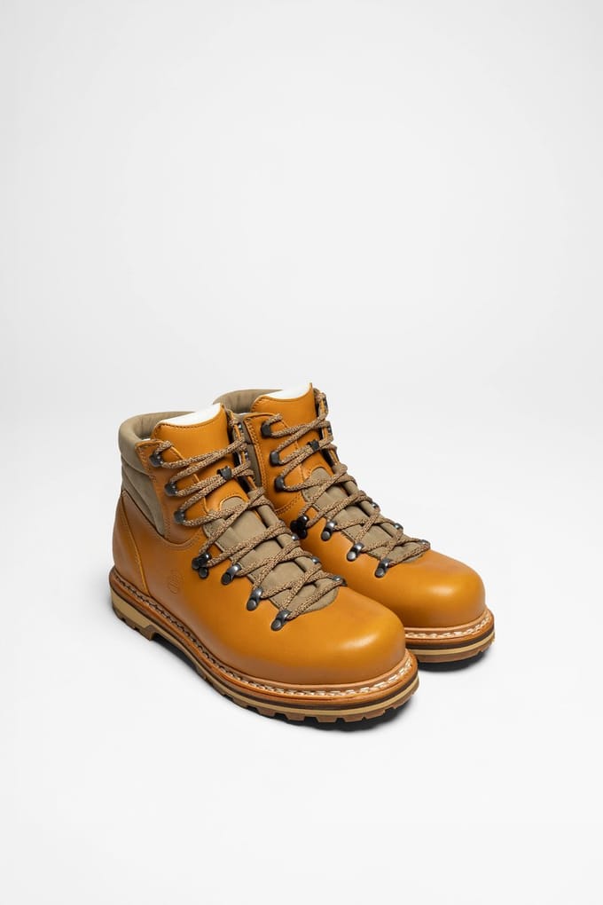 STUIBEN II Cognac Heren Trekkingschoenen Bruin