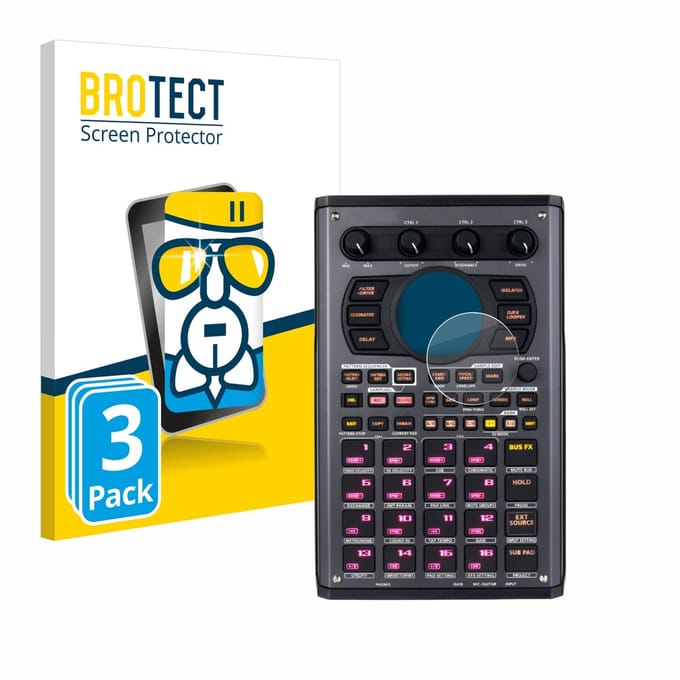 Screenprotector 3 Stuks voor Roland SP-404MKII Beschermglas transparant