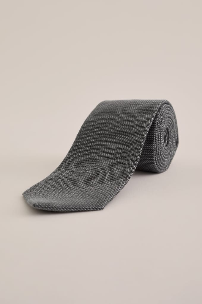 We Fashion Tie Dark Grey Größe: OS | Krawatten Outlet | Herren | Grau