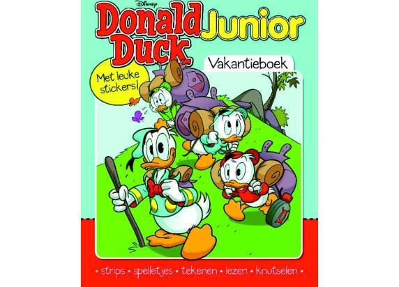 Donald Duck Junior Holiday Book with Stickers (NL)