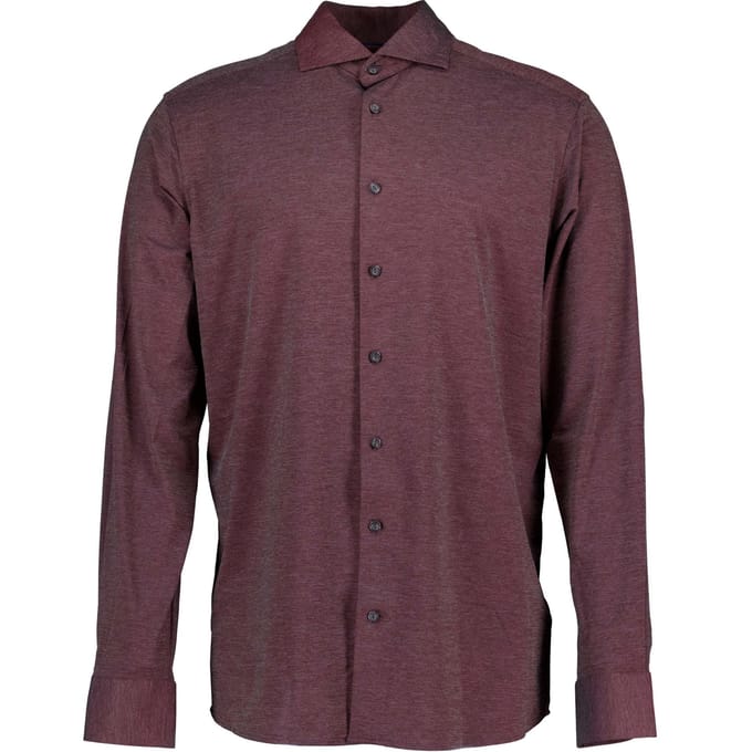 Eton  Lange Mouw Overhemden Bordeaux 100010718 57