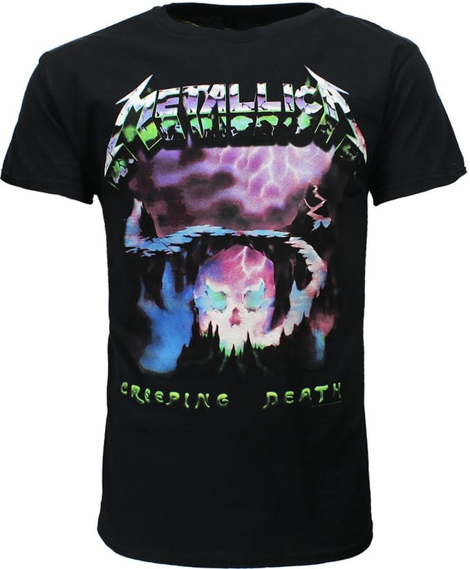 Metallica Creeping Death T-Shirt - Officiële Merchandise - M
