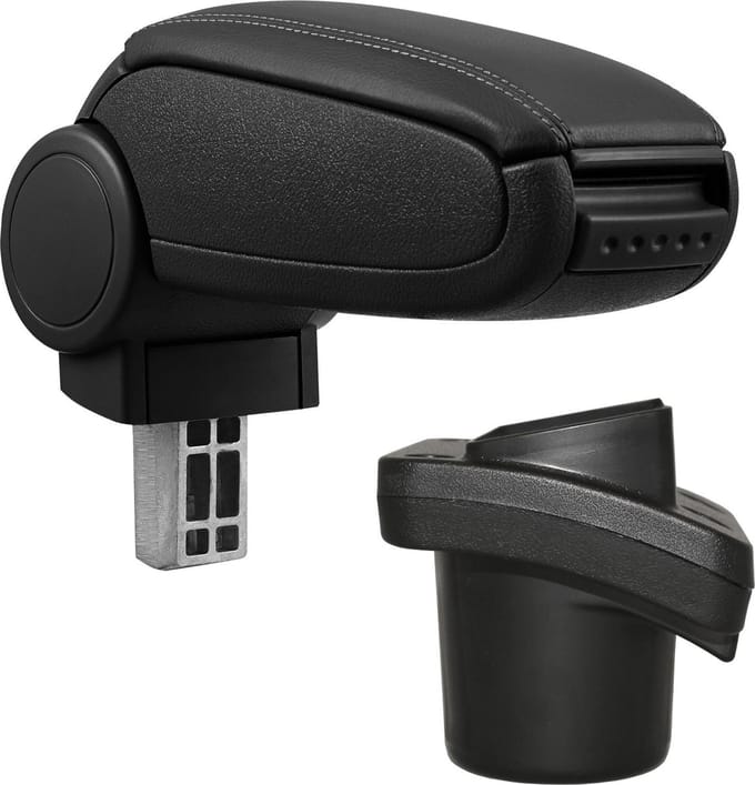 [pro.tec]® Armsteun-Citroen C2-2003-2009-kunstleer-zwart