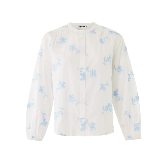 Geborduurde bloemenblouse dames Mexx