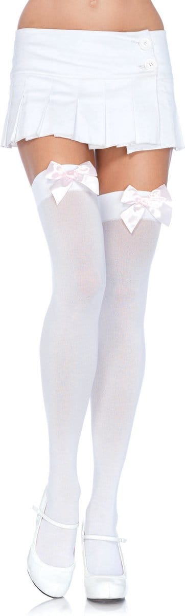 Nylon Knoop Zelfklevende Bas Vrouwen Leg Avenue