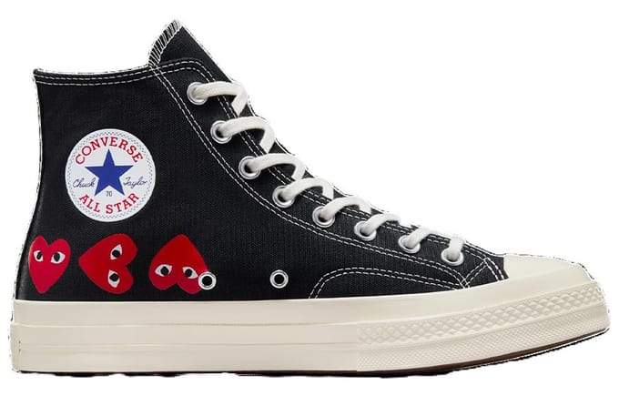 Chuck 70 Comme des Garçons Play x Chuck 70 Converse High 'Multi Heart 35 black