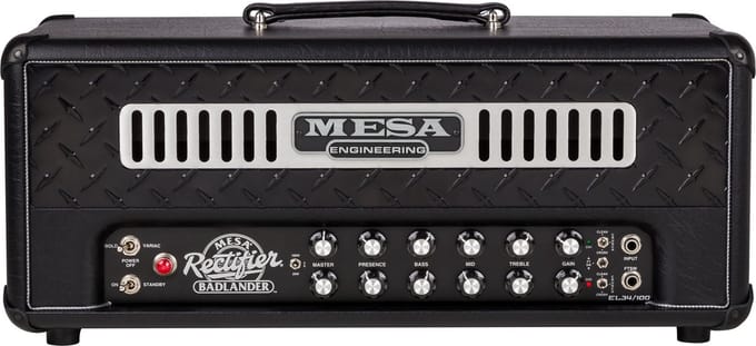 Mesa Boogie Rectifier Badlander 100 Head - Buizenversterker top voor elektrische gitaar