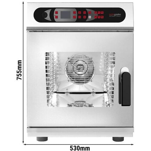 GGM Gastro Kombidämpfer - Digital - 6x GN 2/3 - inkl. Waschsystem & Temperaturfühler