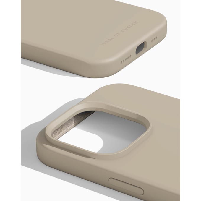 iDeal of Sweden Silicone Case geschikt voor Apple iPhone 14 Pro - Beige