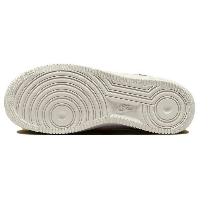 Nike Air Force Sneakers Dames - Wit - Maat 41 - Leer, Textil