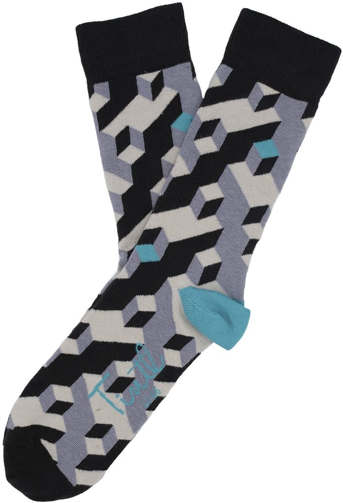 Tintl socks unisex sokken | Black & white - Copenhagen (maat 41-46)