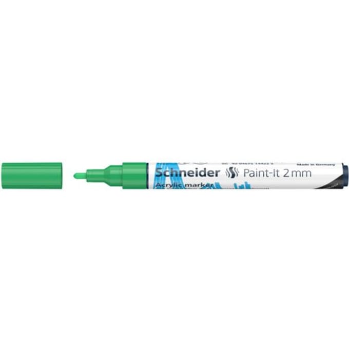Schneider acrylmarker - Paint-It 310 - lijnbreedte 2mm - groen - S-120104