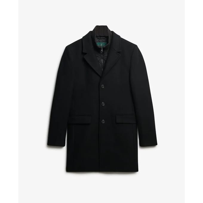 Superdry - Tailored Two-in-One Stadsjas - Heren - Jassen