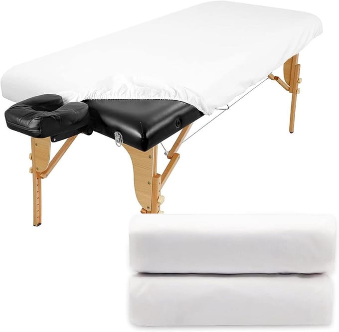 2x Waterdichte & Wasbare Beschermhoes voor Massagetafel 80x190 cm