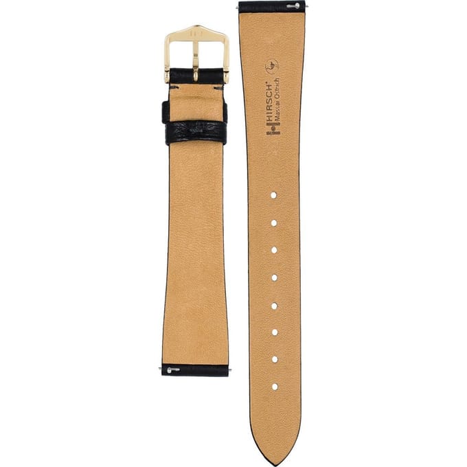 Hirsch 04362050-1-17 Massai Ostrich Horlogeband