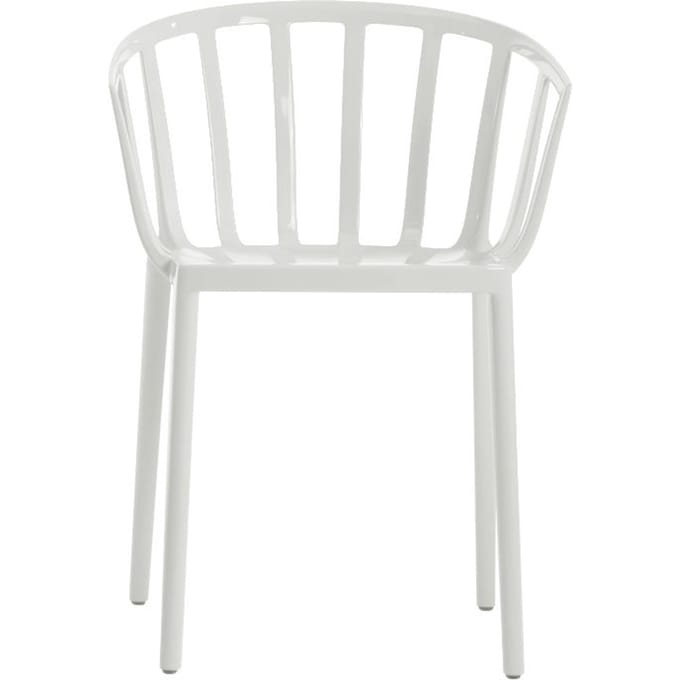 Kartell - Venice armleunstoel - wit