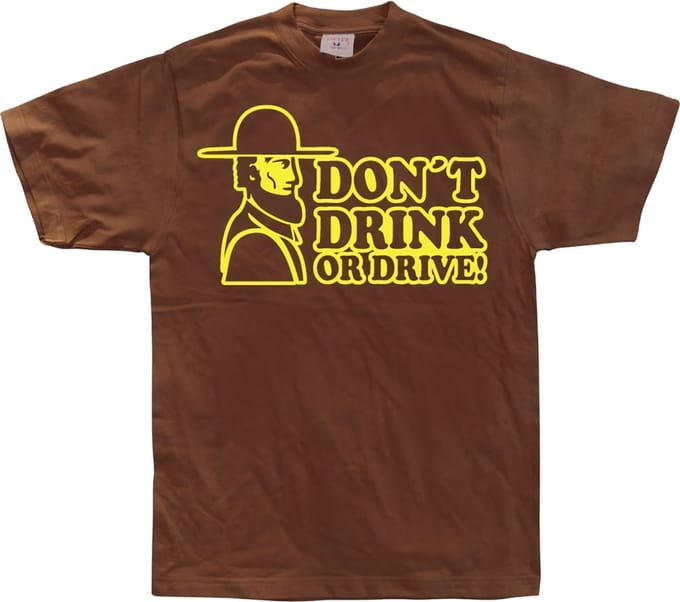 Hybris D „on T Drink Or Drive“-T-shirt SH-1-10769-LFH2-4