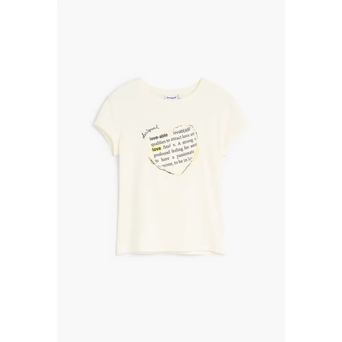 Dames-T-shirt Desigual Love