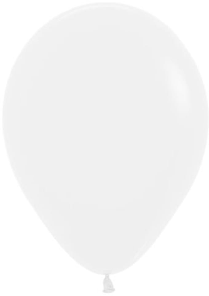 Daily Style – Mini Metallic Ballonnen – Wit – 11 cm – 20 stuks – Feestdecoratie
