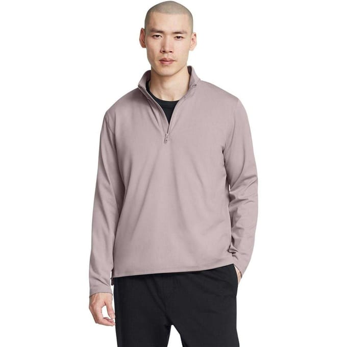 Under Armour Heren Meridian Quarter Zip Sweatshirt (Grijs)